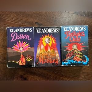 VC Andrews Cutler Family Dawn‎ Series Set Of 3 Hardcover Books